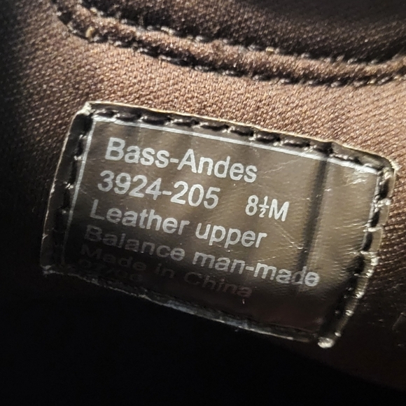 Womens Bass-Andes Brown Leather Slide On / Clog Shoes Size 8.5 Pre-owned - Picture 4 of 9